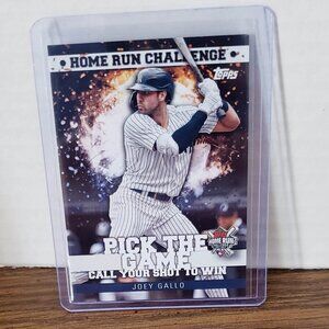 2022 Topps Series 1 Joey Gallo Home Run Challenge Pick the Game # HRC-21